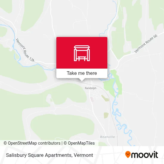 Salisbury Square Apartments map