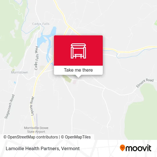 Lamoille Health Partners map