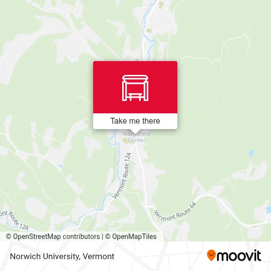 Norwich University map