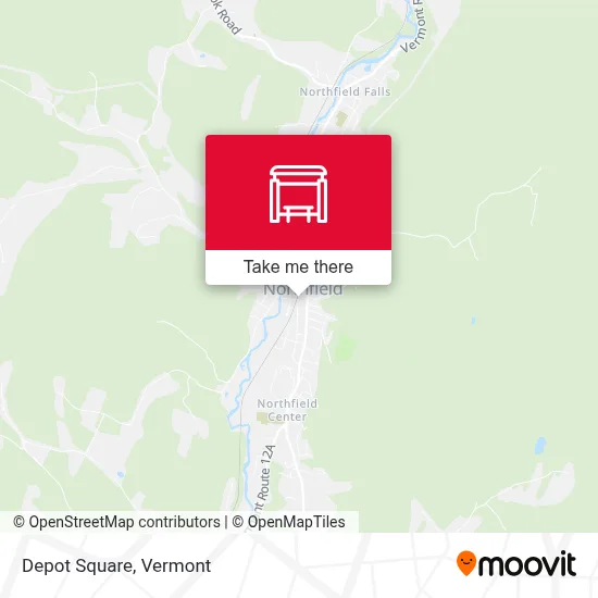 Depot Square map