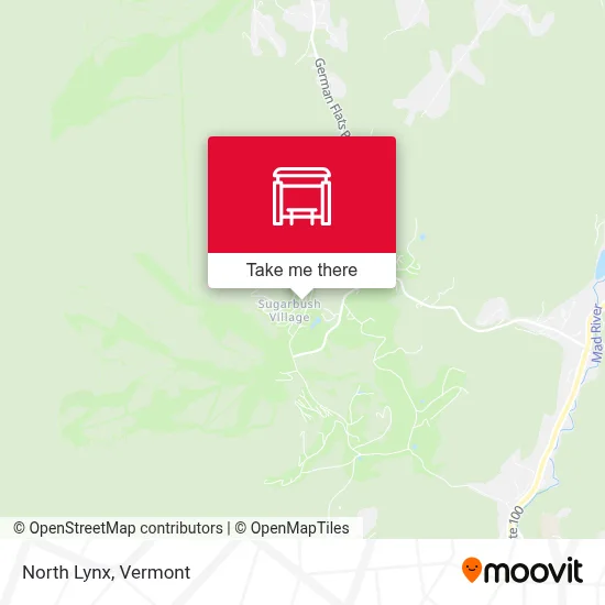 North Lynx map