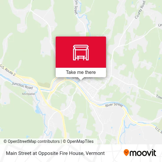 Main Street at Opposite Fire House map