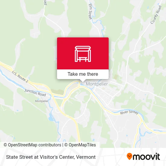 State Street at Visitor's Center map