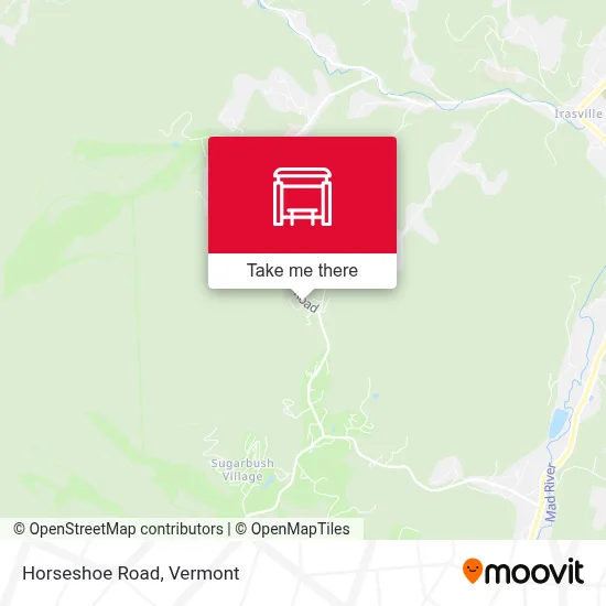 Horseshoe Road map