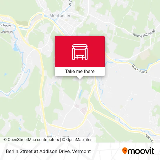 Berlin Street at Addison Drive map