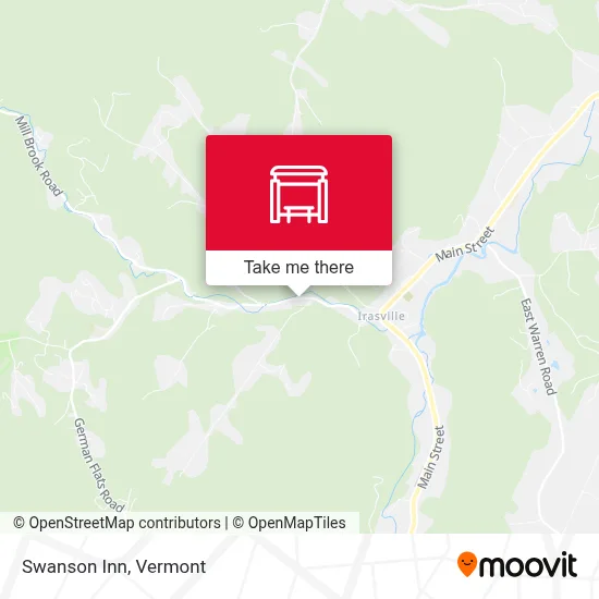 Swanson Inn map