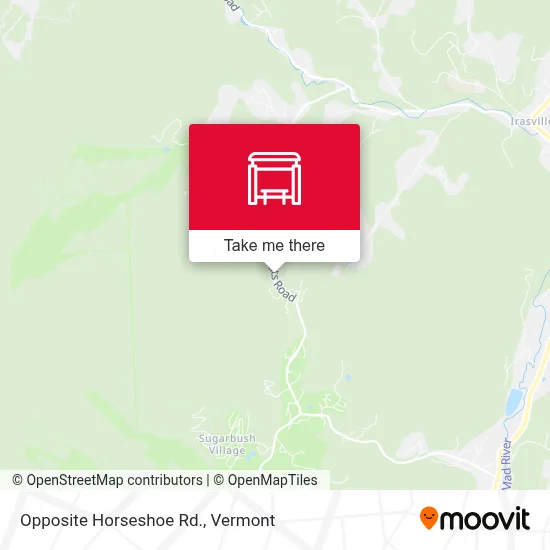 Opposite Horseshoe Rd. map