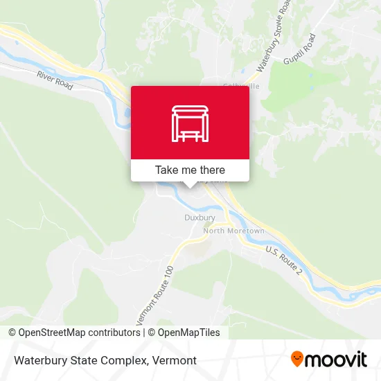 Waterbury State Complex map
