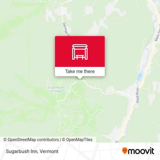 Sugarbush Inn map