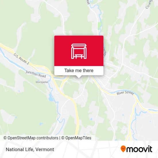 National Life map
