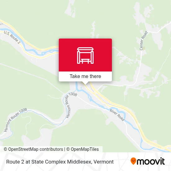 Mapa de Route 2 at State Complex Middlesex