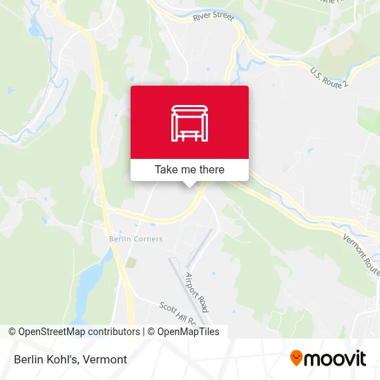 Berlin Kohl's map