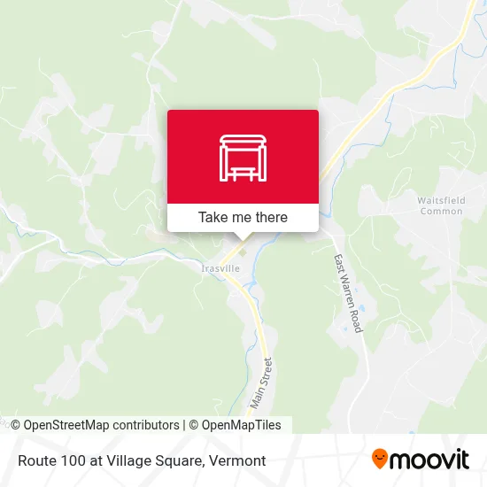 Route 100 at Village Square map