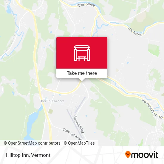 Hilltop Inn map
