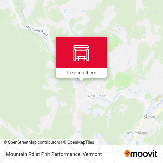 Mountain Rd at Phit Performance map