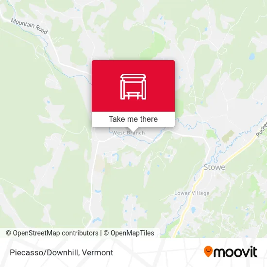 Piecasso/Downhill map