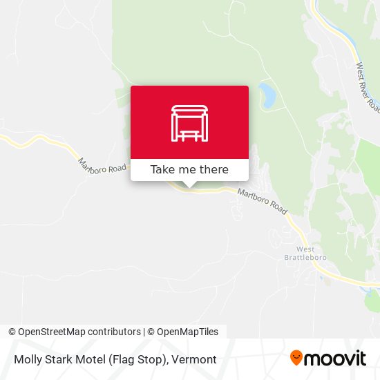 Mapa de Molly Stark Motel (Flag Stop)