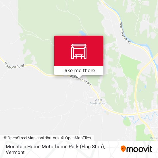 Mountain Home Motorhome Park (Flag Stop) map