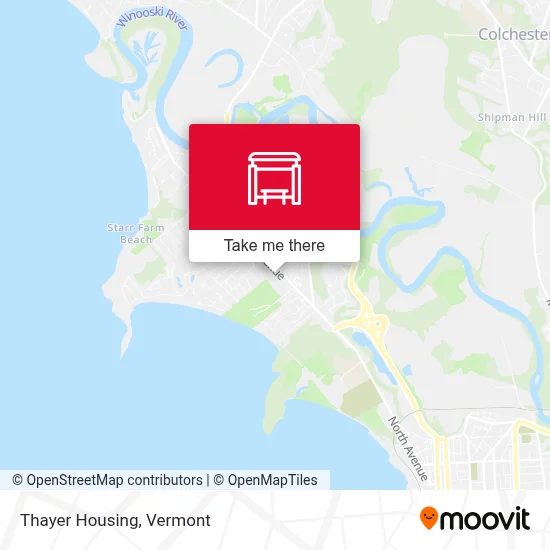 Thayer Housing map
