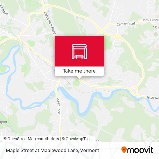 Mapa de Maple Street at Maplewood Lane