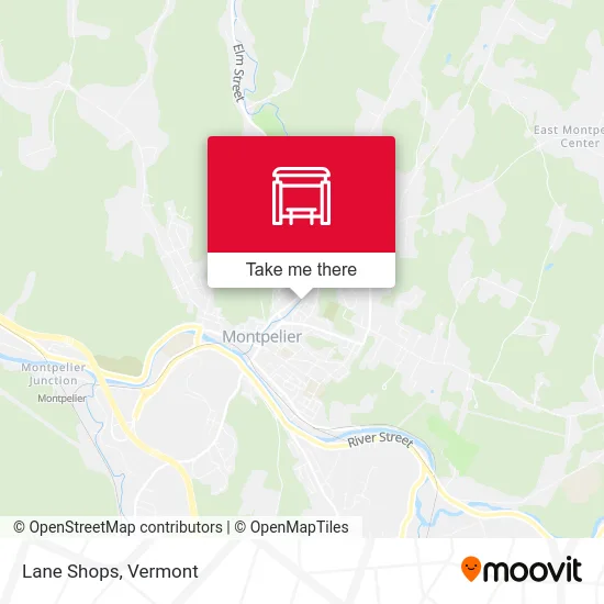 Lane Shops map