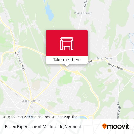 Mapa de Essex Experience at Mcdonalds