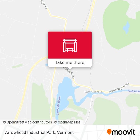 Arrowhead Industrial Park map