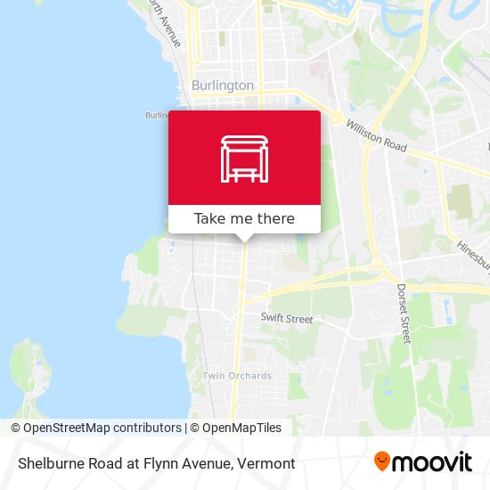 Mapa de Shelburne Road at Flynn Avenue