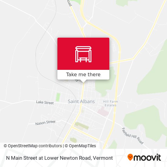 Mapa de N Main Street at Lower Newton Road