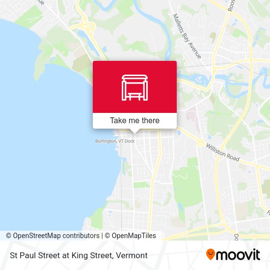 Mapa de St Paul Street at King Street