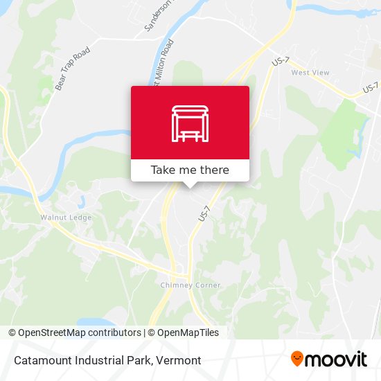 Mapa de Catamount Industrial Park