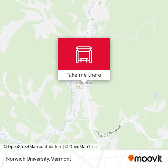 Norwich University map