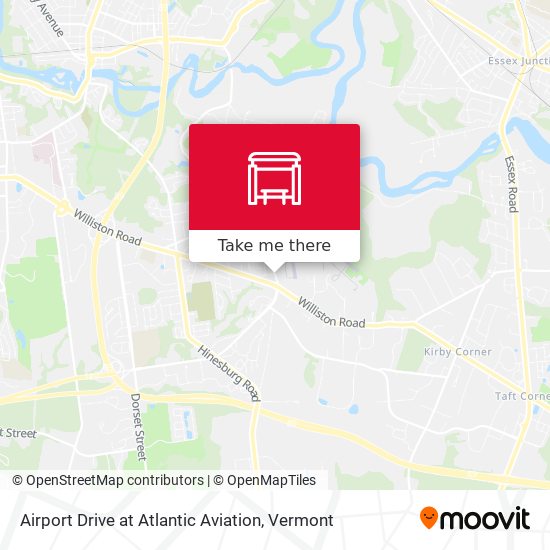 Mapa de Airport Drive at Atlantic Aviation