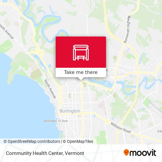 Community Health Center map