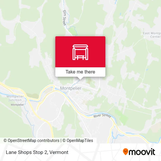 Lane Shops Stop 2 map