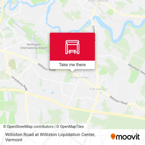 Williston Road at Williston Liquidation Center map