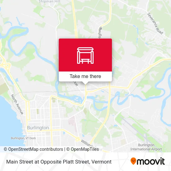 Mapa de Main Street at Opposite Platt Street