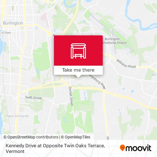 Kennedy Drive at Opposite Twin Oaks Terrace map