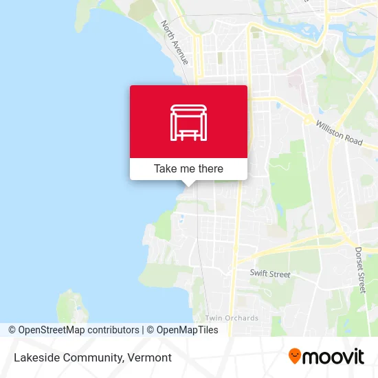 Lakeside Community map