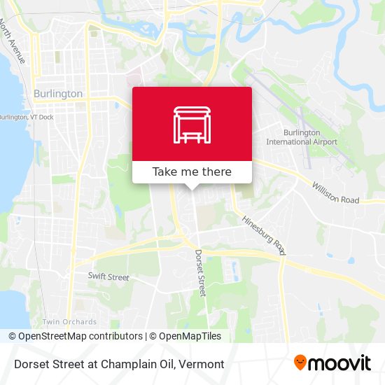 Mapa de Dorset Street at Champlain Oil