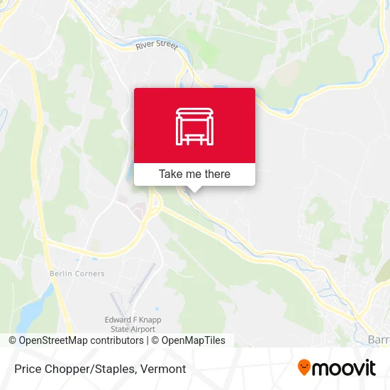 Price Chopper/Staples map