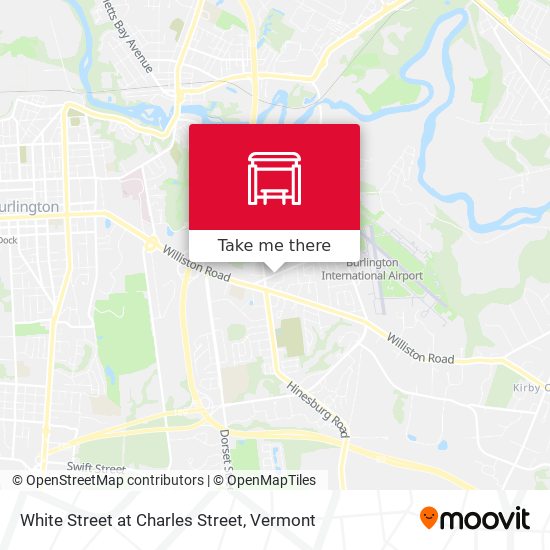 Mapa de White Street at Charles Street
