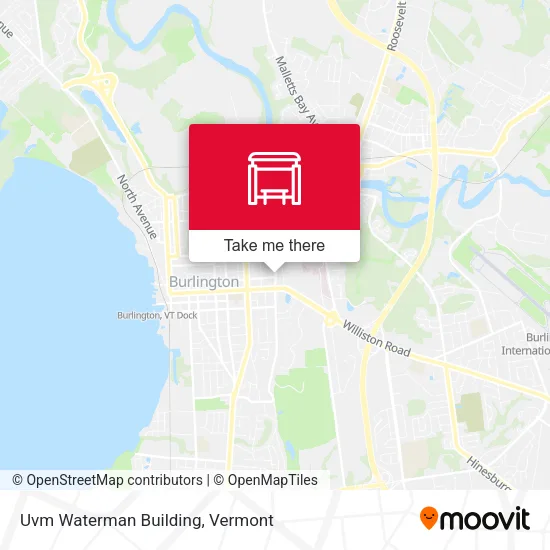 Uvm Waterman Building map