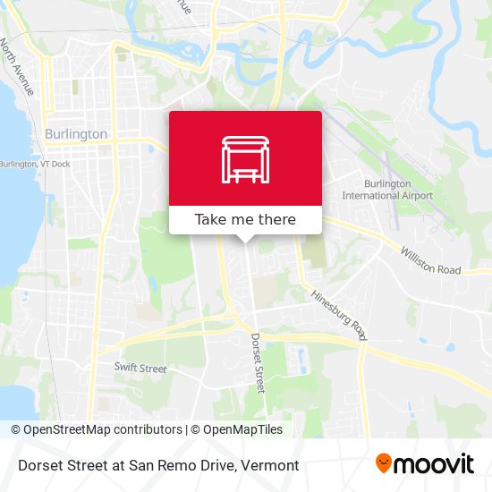 Dorset Street at San Remo Drive map