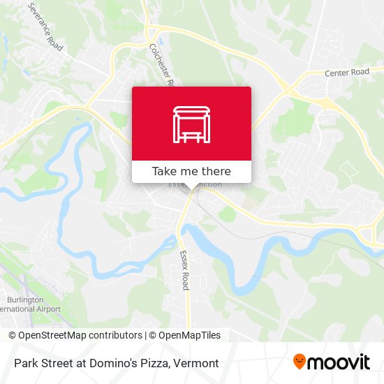 Park Street at Domino's Pizza map