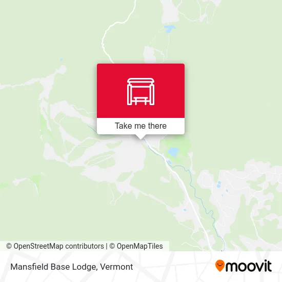 Mansfield Base Lodge map