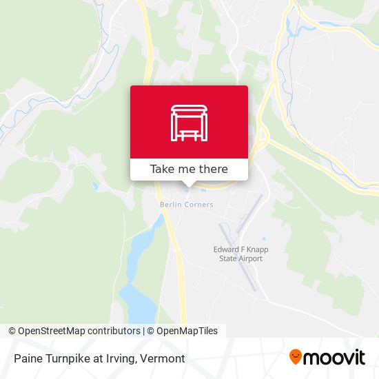 Paine Turnpike at Irving map