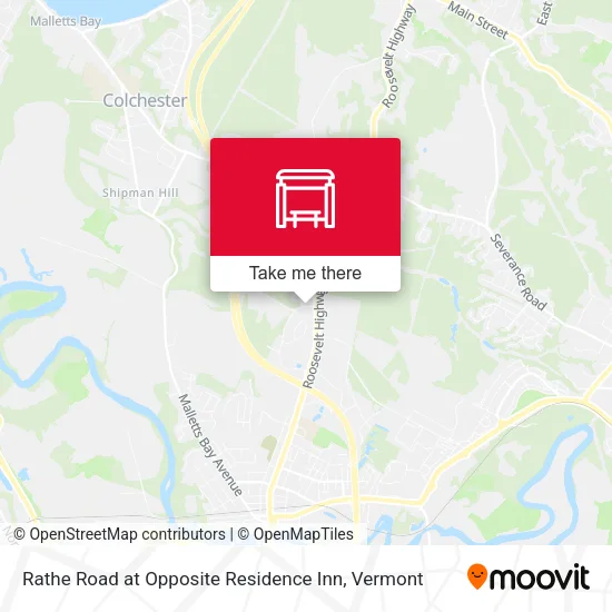 Rathe Road at Opposite Residence Inn map