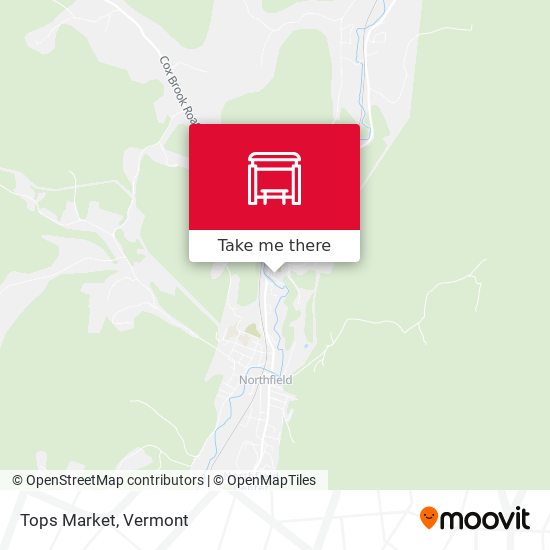 Tops Market map