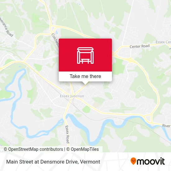 Main Street at Densmore Drive map